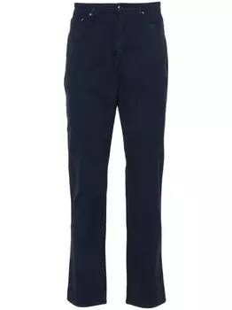 Hackett узкие брюки чинос средней посадки, синий