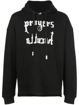 Haculla худи Mother с приспущенными плечами, черный