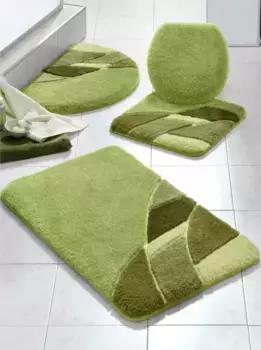 Хагеманн коврик для ванной Hagemann Крышка крышки, зеленый