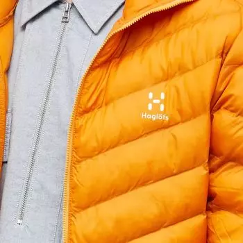 Haglofs Куртка Sarna Mimic с капюшоном, желтый