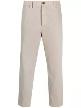 Haikure брюки чинос средней посадки, нейтральный цвет