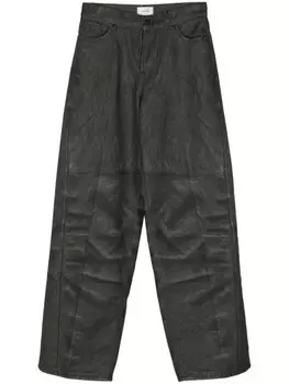 Haikure джинсы Bethany с кожаным принтом, черный