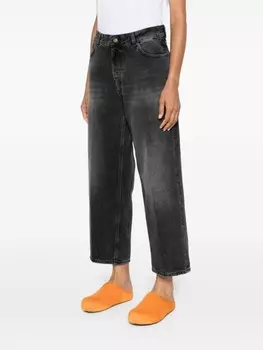 Haikure джинсы Betty с широкими штанинами, черный