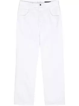 Haikure джинсы свободного кроя, белый