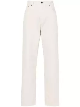 Haikure прямые джинсы Bonnie с заниженной талией, нейтральный цвет