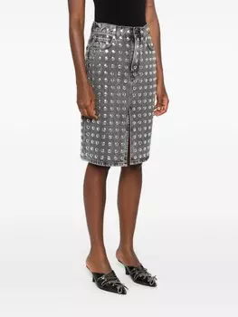 Haikure юбка мини Stormy, серый