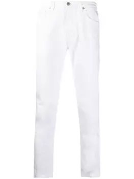 Haikure укороченные джинсы кроя слим, белый
