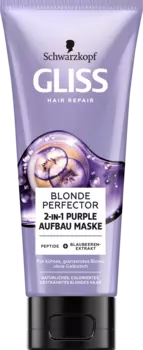 Hair Treatment Blonde Perfector Фиолетовая восстанавливающая маска 2-в-1 200 мл Schwarzkopf