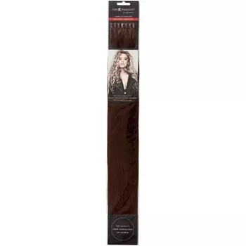 HairXpression человеческие волосы 25 прядей 50 см длина 190 г 4 средне-коричневый Balmain
