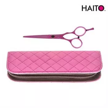 HAITO Kyandi Парикмахерские ножницы офсетные розовые 5,5 Hair Tools