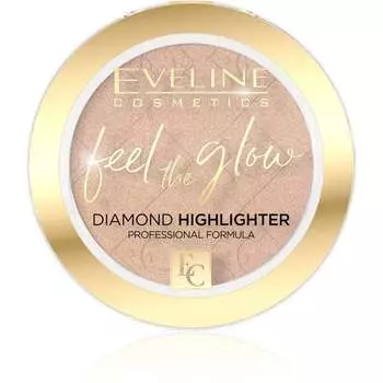 Хайлайтер для лица Feel the Glow Face с камнем № 02 1 шт. Eveline Cosmetics