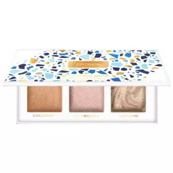 Хайлайтер для лица summer obsessed paleta iluminador Catrice, количество 1 штука
