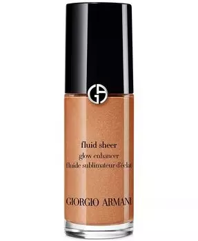 Хайлайтер Fluid Sheer Glow Enhancer для макияжа, дорожный размер Giorgio Armani, цвет 11 BRONZE BLUSH
