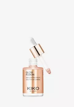Хайлайтер GLOW FUSION HIGHLIGHTING DROPS KIKO Milano, цвет 02 sweet dreams