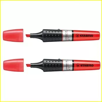 Хайлайтер Luminator красный Stabilo