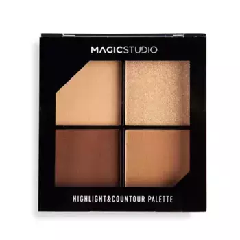 Хайлайтер Paleta Highlight & Contorno Magic Studio, 1 unidad
