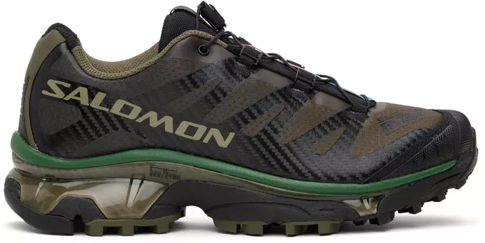 Хаки и черные кроссовки XT-4 OG Salomon