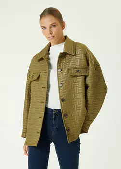 Хаки пальто Network