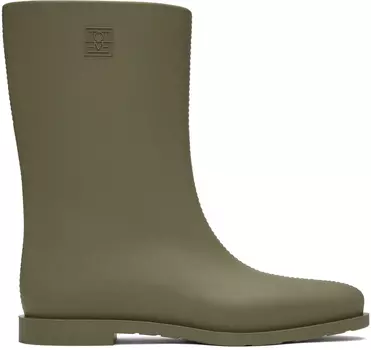 Хаки резиновые сапоги Totme