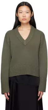 Хаки Свитер Aletta LISA YANG