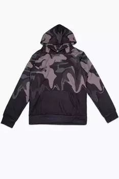 Хаки Толстовка с камуфляжным принтом Hype, хаки