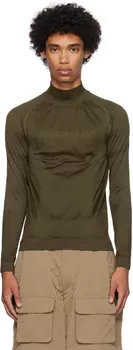 Хаки Жаккардовая водолазка MISBHV