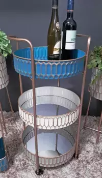 ХАКУ тележка HAKU 40х77 см, цвет mehrfarbig