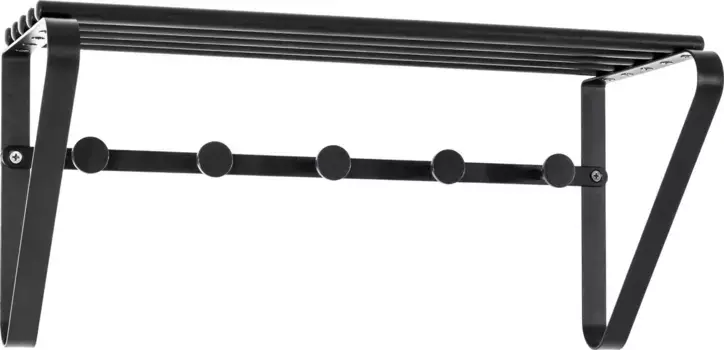 ХАКУ вешалка для одежды HAKU 45х20х18 см, черный