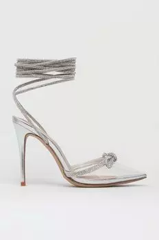 Халалия на высоких каблуках Aldo, серебряный