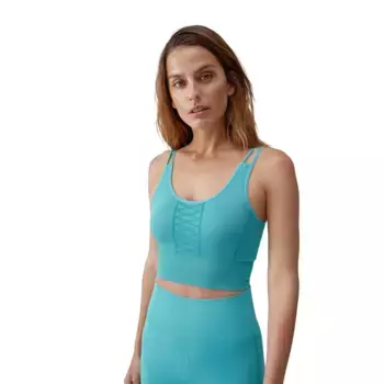 Halasana Born Living Yoga Женский топ, бирюзовый