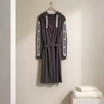 Халат 375 гр/м2 Boss Sense 22 Hugo Boss, древесный уголь