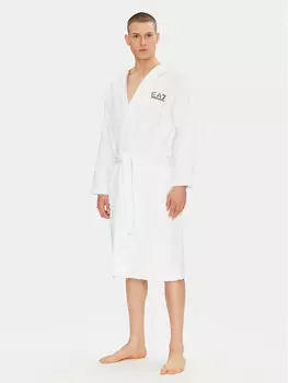 Халат 7M000441 AF14014 U0002 Ea7 Emporio Armani, белый