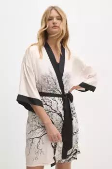 Халат Answear Lab, бежевый