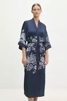 Халат Answear.Lab, темно-синий