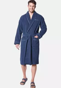 Халат Babista, темно-синий