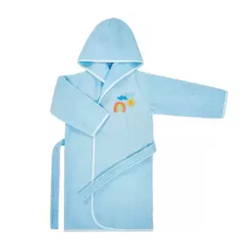 Халат "Балено", Anni: 0-2 Bassetti, синий