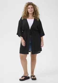 Халат BAYA Kaffe Curve, черный