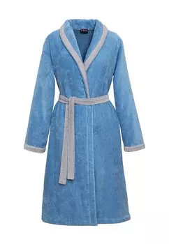 Халат BOSS Long Bathrobe LORD, светло-синий