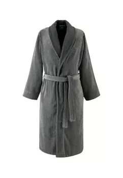 Халат BOSS Long Bathrobe, темно-серый