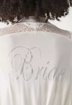Халат BRIDE KIMONO LASCANA, молочный