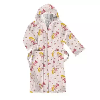 Халат Caleffi Disney Princess Rose In Sponge, розовый