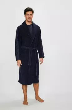 Халат Calvin Klein Underwear, темно-синий