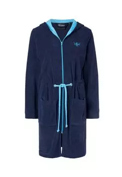 Халат Cancun из особенно легкой махровой ткани CHIEMSEE, цвет Marineblau