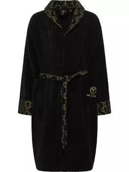 Халат Carlo Colucci Short Bathrobe Raffael, черный
