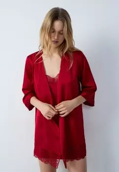 Халат DESIRE Etam, красный