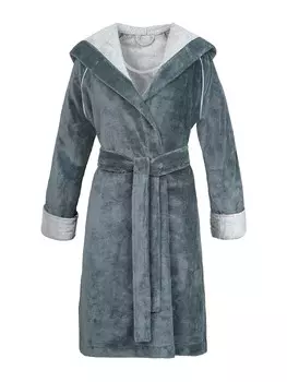 Халат ESPRIT Bademantel ''Cosy'', серый
