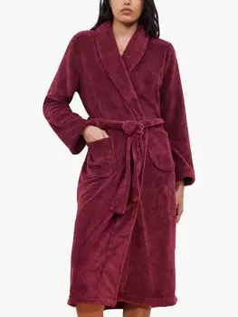 Халат Femilet Teddy Soft Feel, портвейн