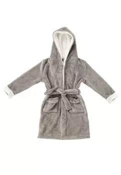 Халат FLUFFY HOODED Chelsea Peers, цвет grey