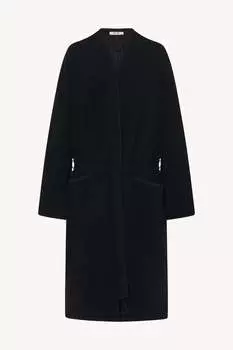 Халат Гали из кашемира The Row, черный