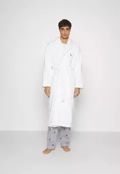 Халат ХАЛАТ SHAWL LOUNGE Polo Ralph Lauren, weiss